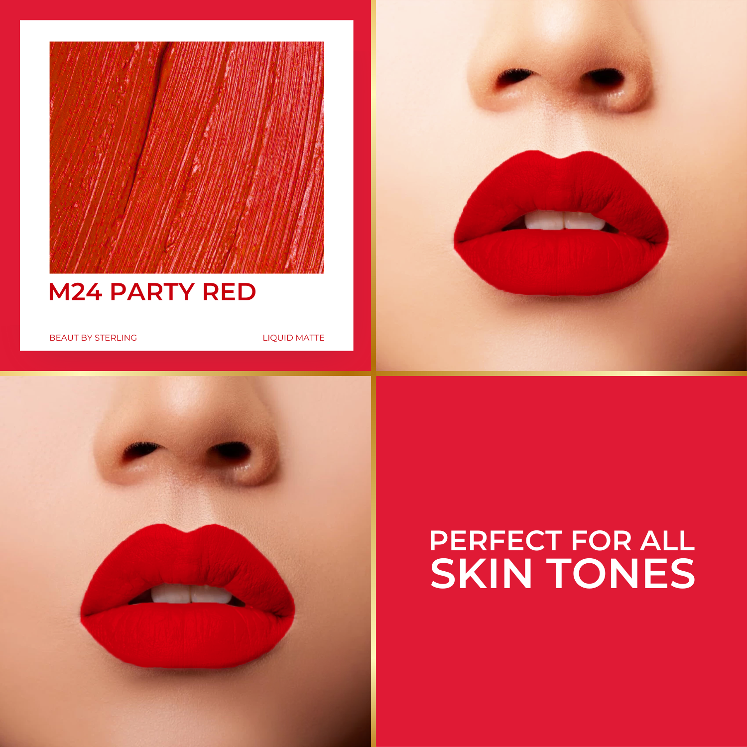 Super Lustrous Intense Matte Liquid Lip Color, 12HR Long Stay, Smudge-Proof & Transfer-Proof