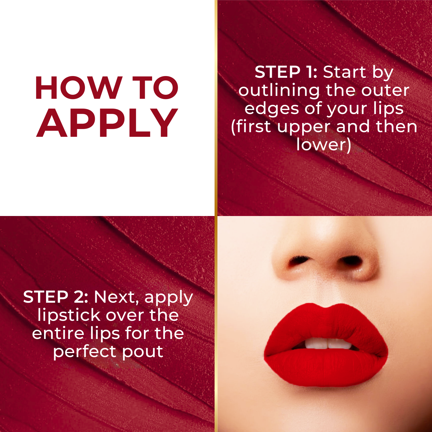 Super Lustrous Intense Matte Liquid Lip Color, 12HR Long Stay, Smudge-Proof & Transfer-Proof (5 ml)