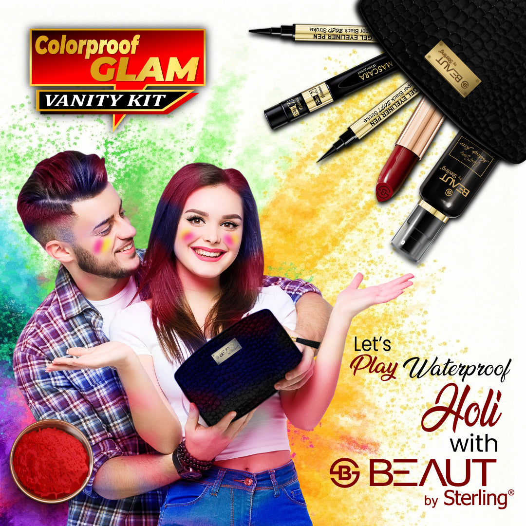 Holi Colorproof Glam Vanity Kit