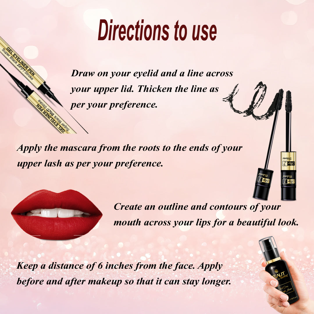 Holi Colorproof Glam Vanity Kit