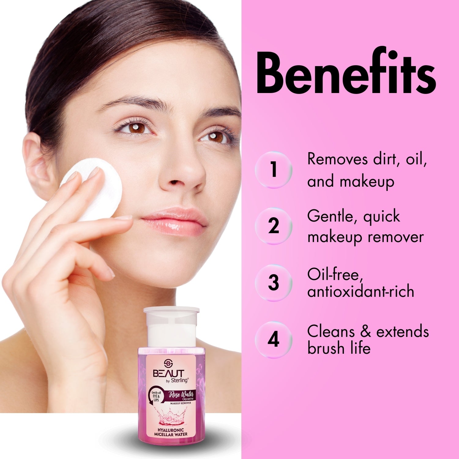 Rose Water Makeup Remover