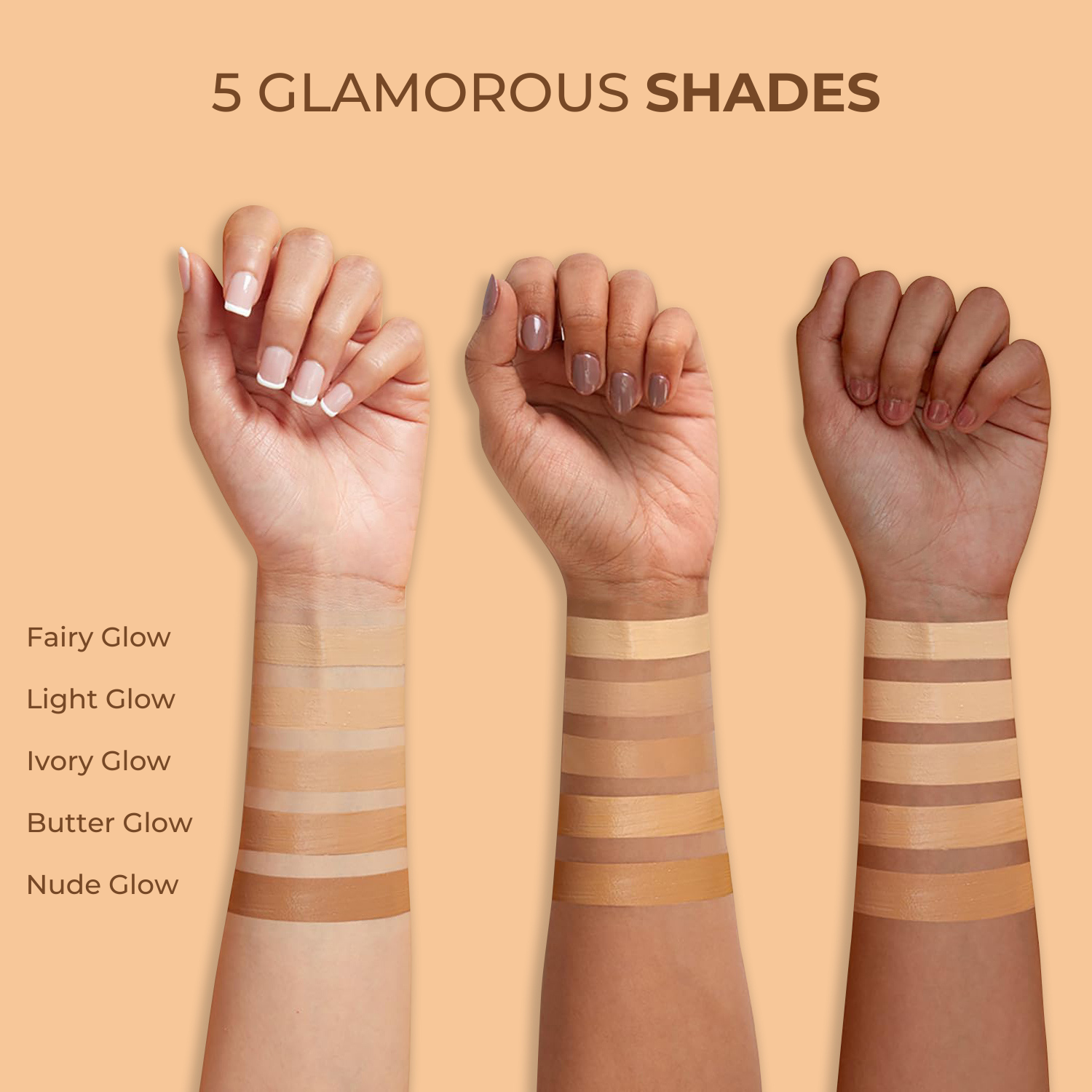 Full Coverage Liquid Demi-Matte Foundation, Upto 16HR Long Wear, 2-in-1 Foundation + Moisturizer (30 ml)