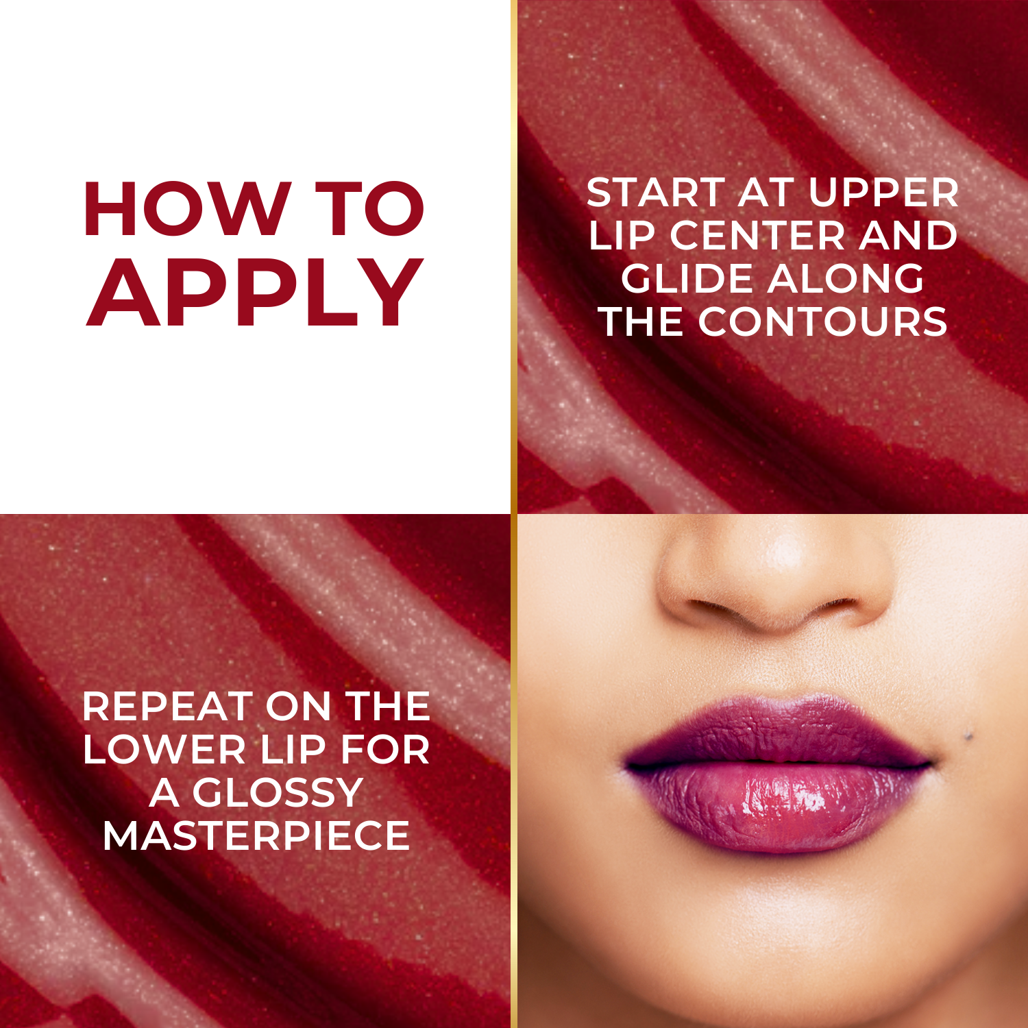 Super Lustrous Intense Glossy Lipstick, 12HR Long Stay, Smudge-Proof & Transfer-Proof (4 g)