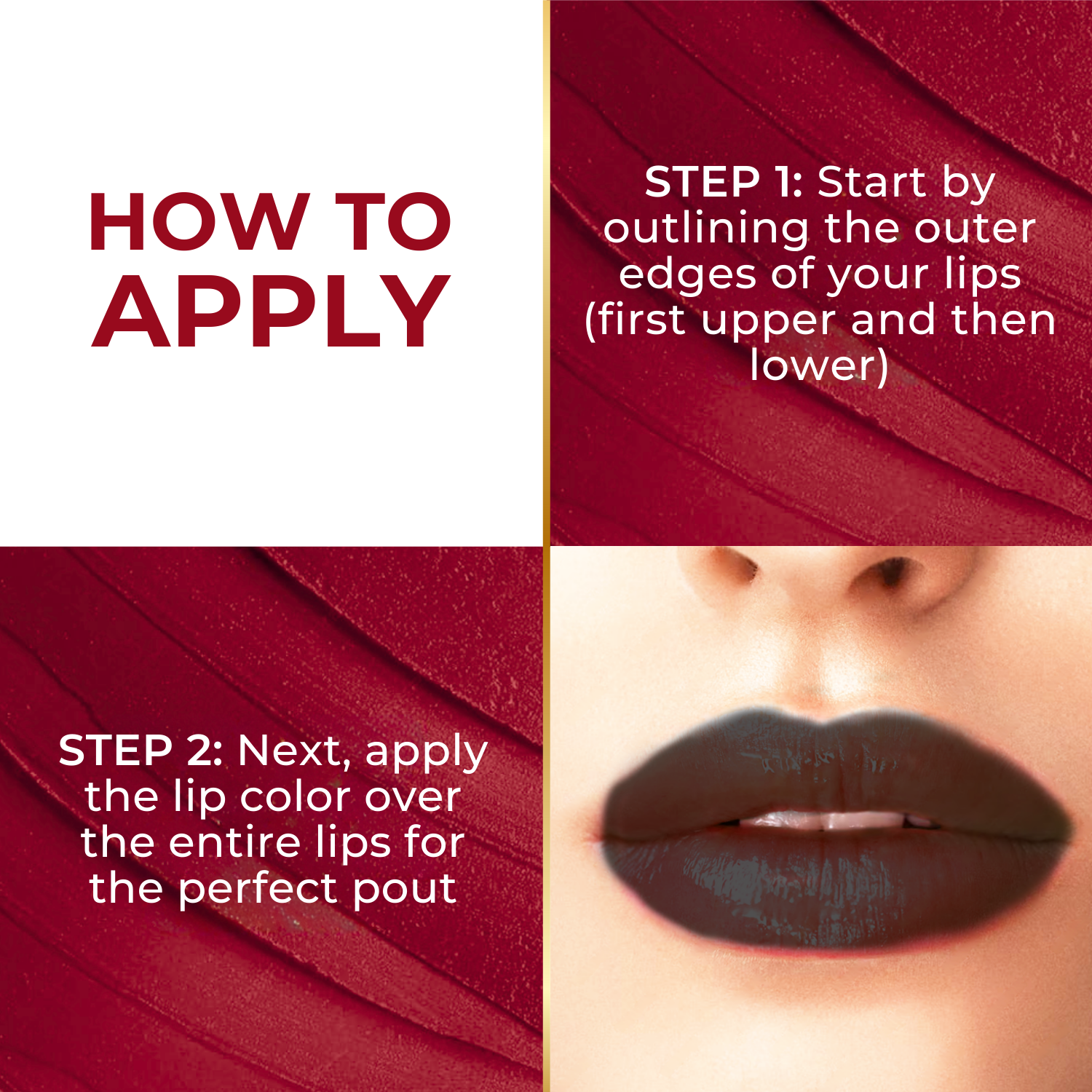 Super Lustrous Intense Glossy Liquid Lip Color, 12HR Long Stay, Smudge-Proof & Transfer-Proof